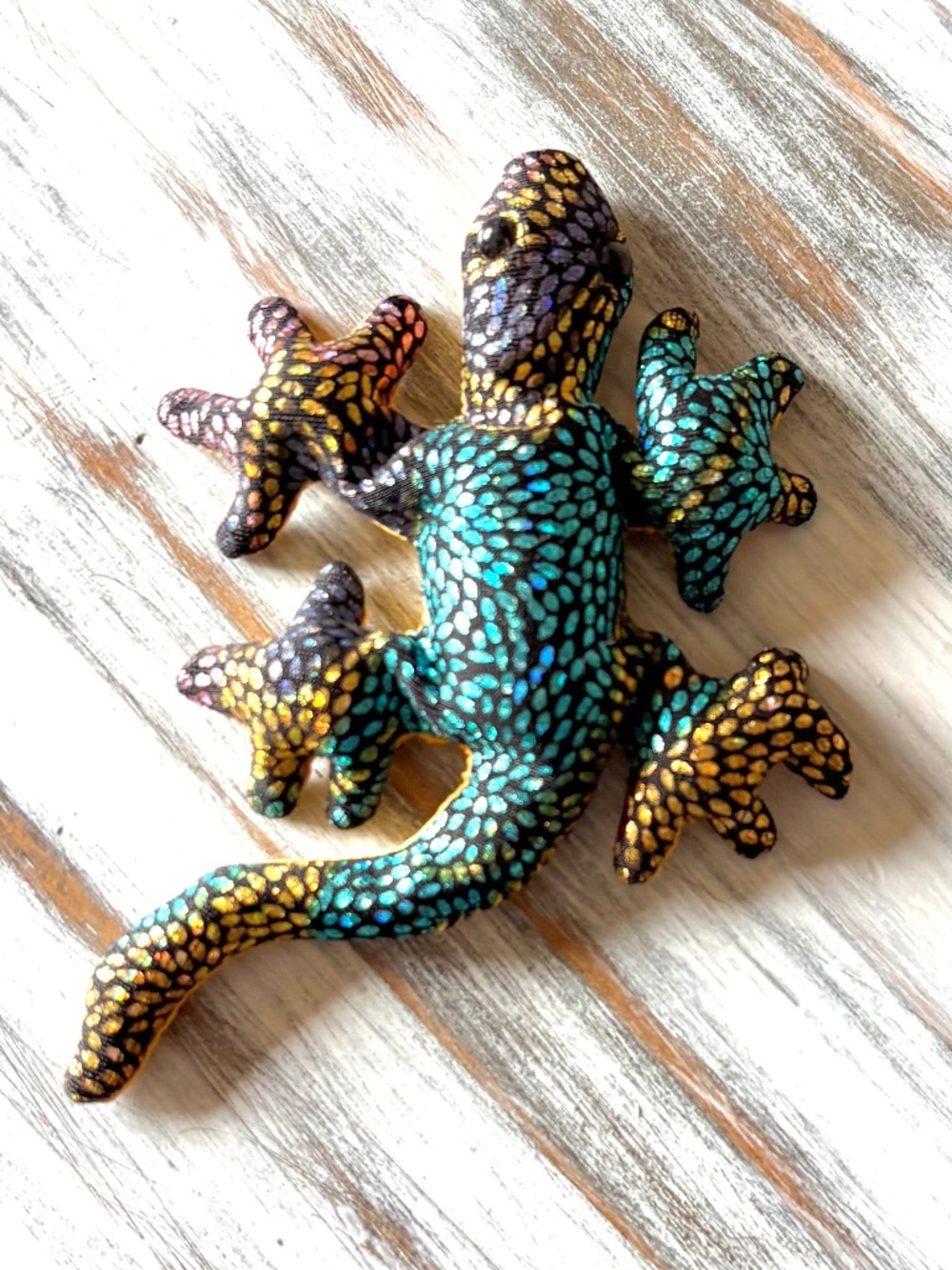 Gecko Lizard Beanbag Stuffed Toy